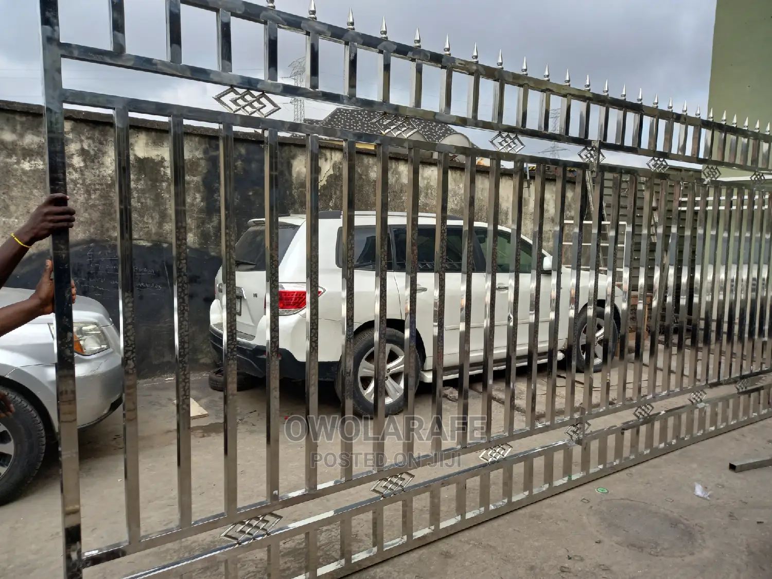 See Through Stainless Steel Gates