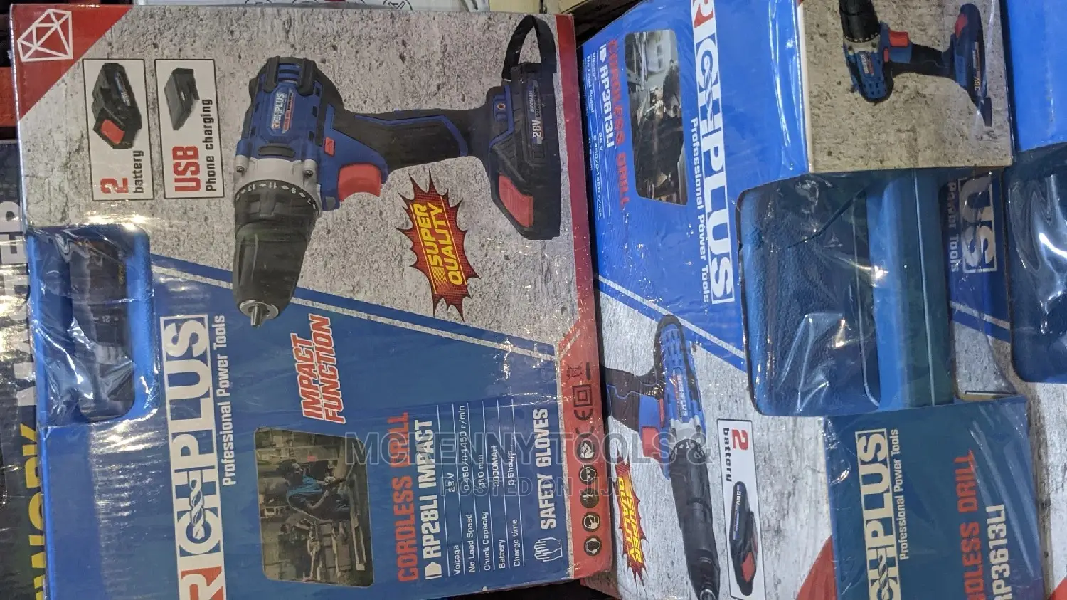 Cordless Impact Drill Machine 28v