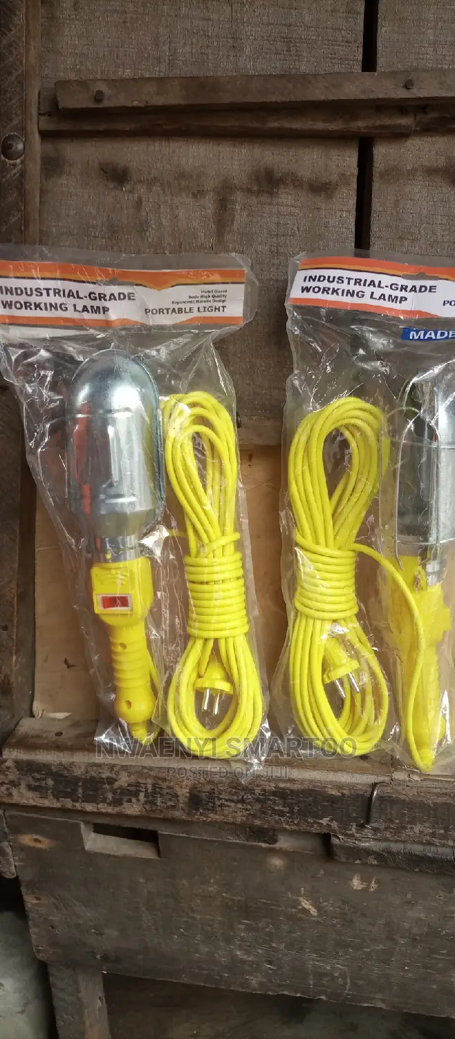Portable Industrial Working Lamp With Warranty