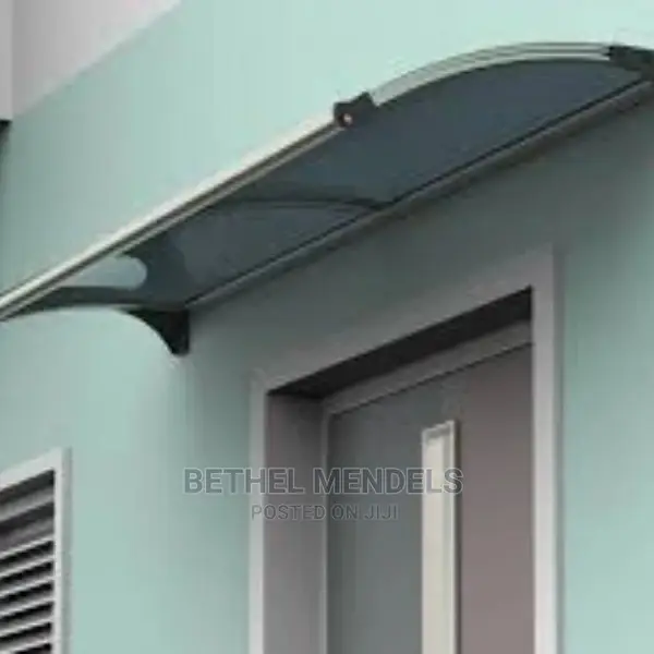 2 ( 1.2m * 1.2m ) Back and Front Window Acrylic Awning