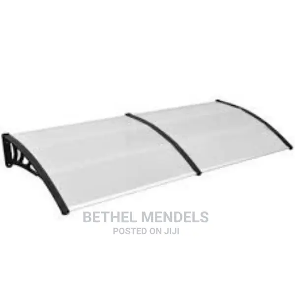 2 ( 1.2m * 1.2m ) Back and Front Window Acrylic Awning