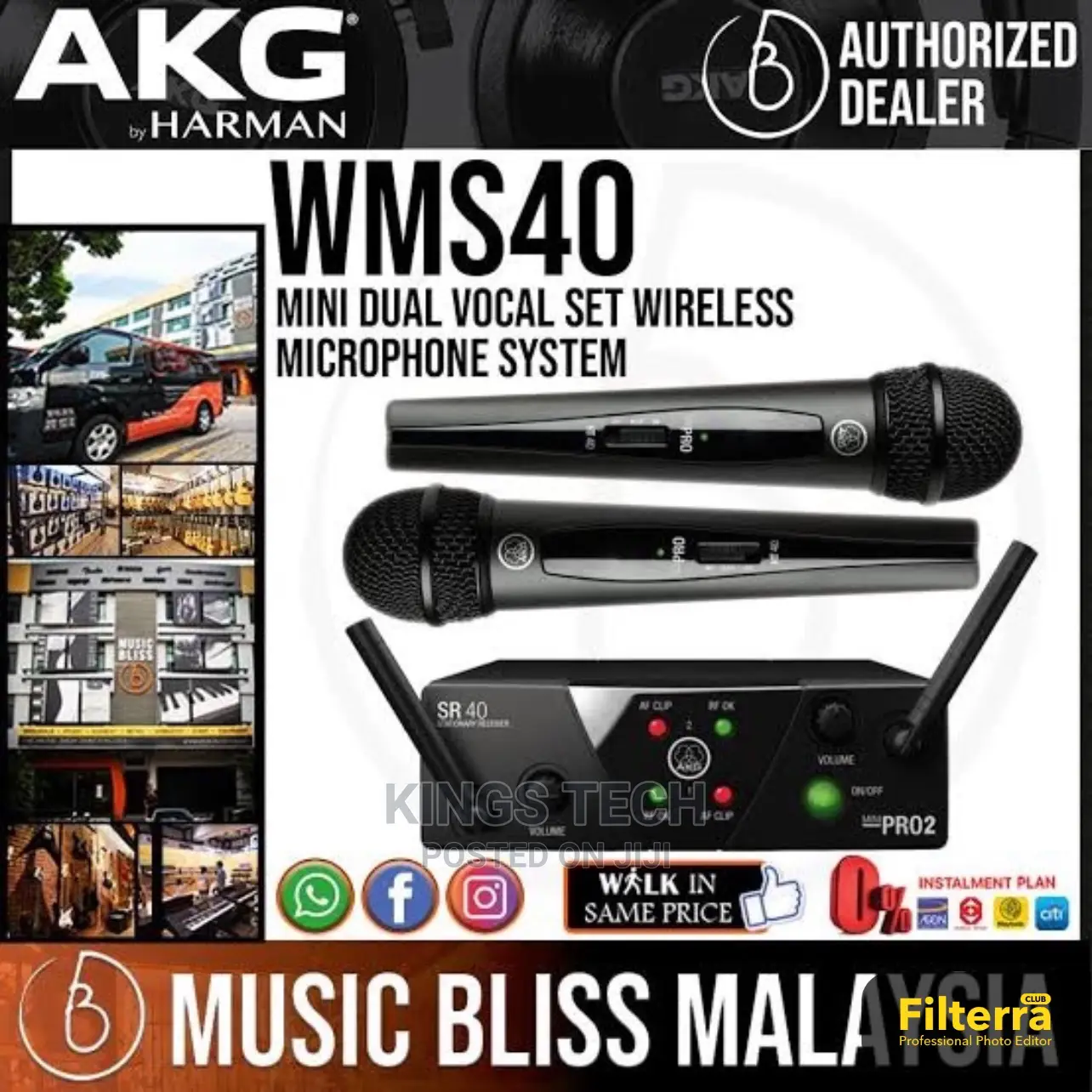 AKG WMS40 Wireless Microphone