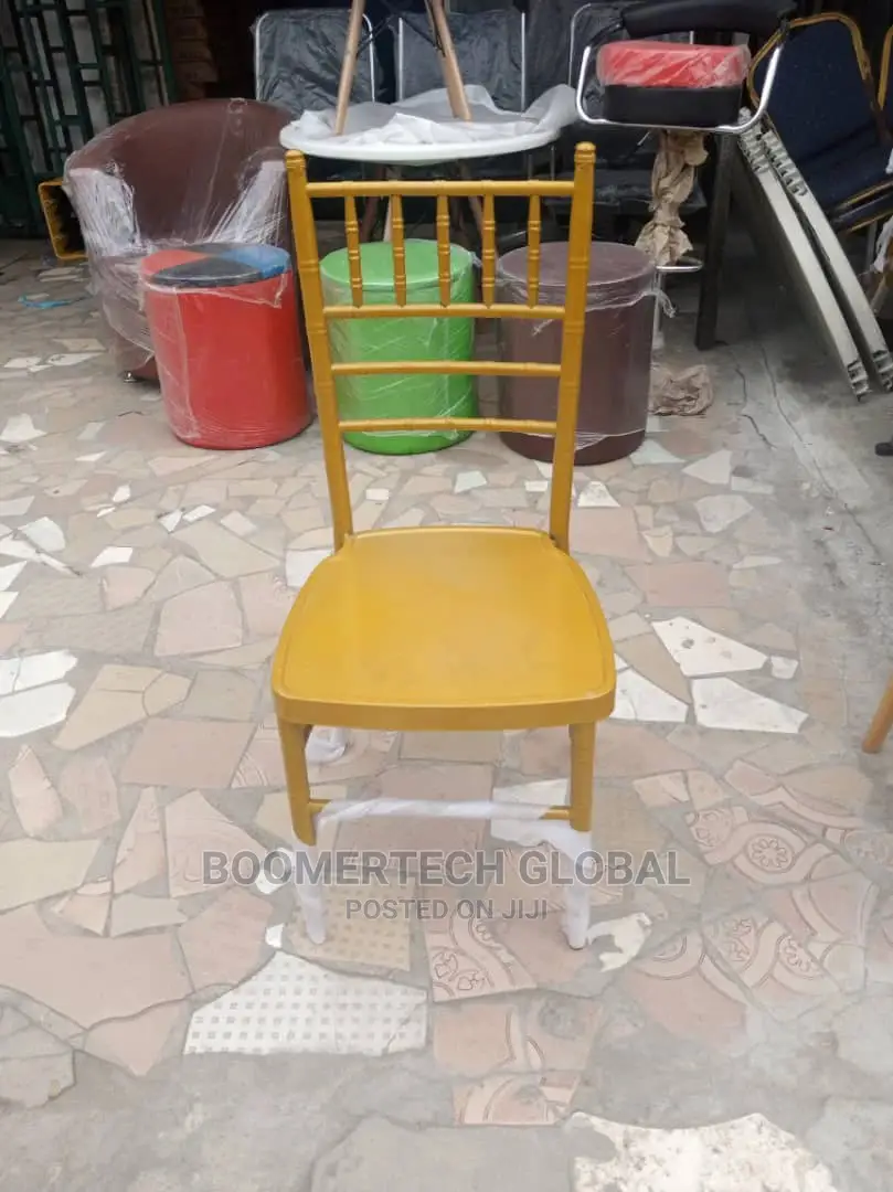 Golden Chair for Homes, Parties and Other Occasions