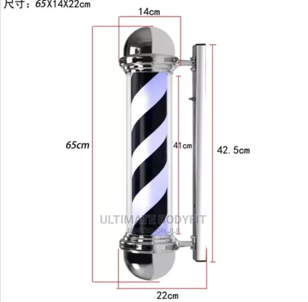 Brand New Barber Display Pole Light