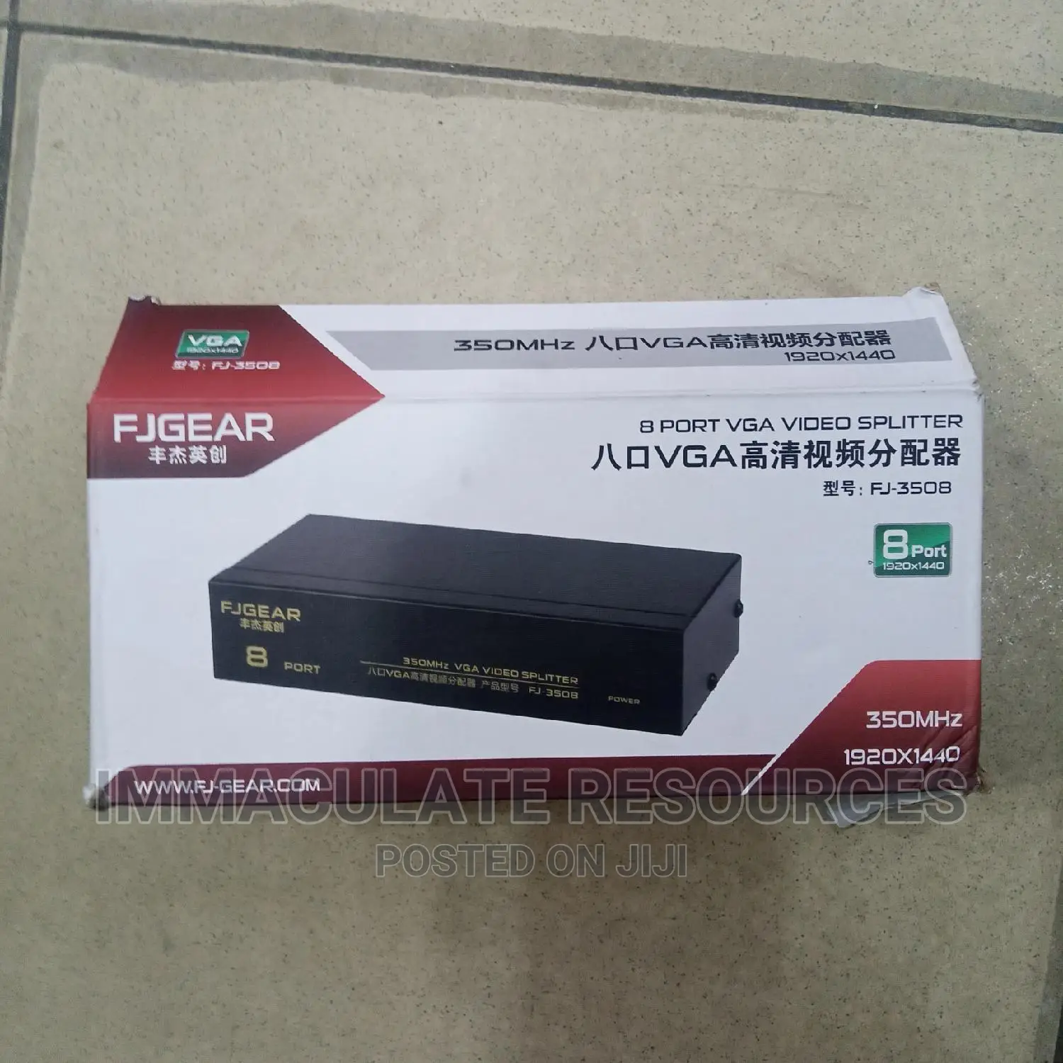 8ports Vga Splitter Fjgear