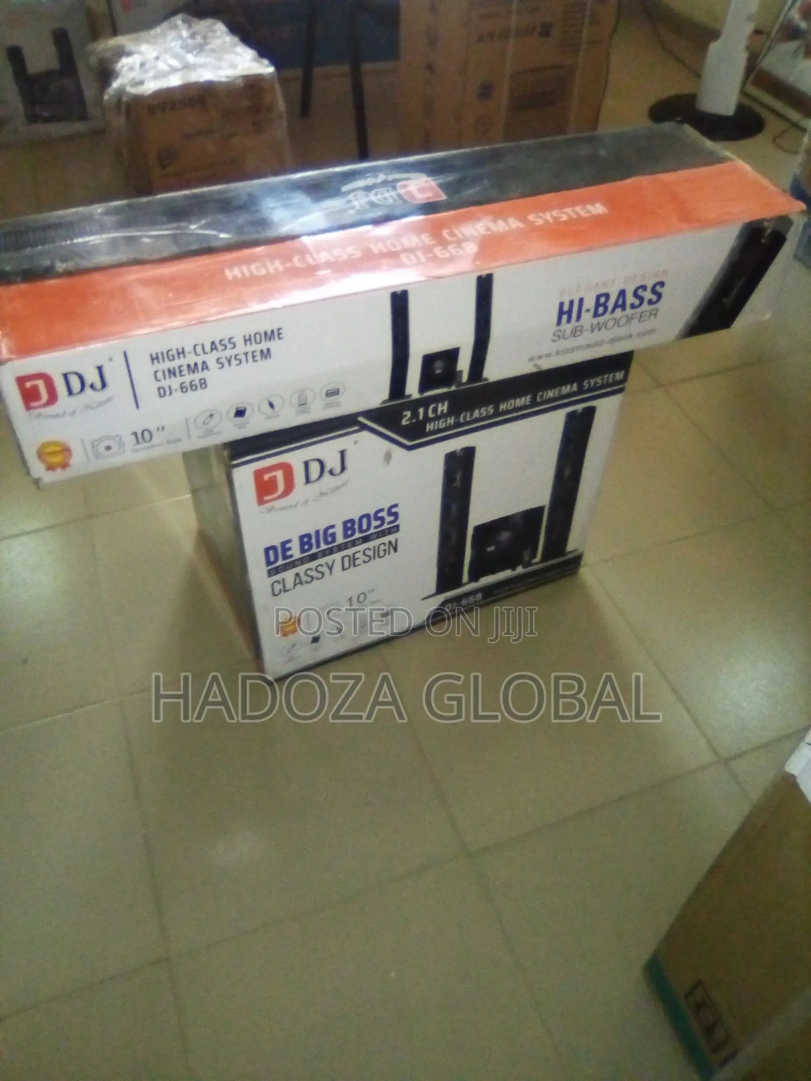 Djack Woofer Bluetooth Home Theater System DJ-668