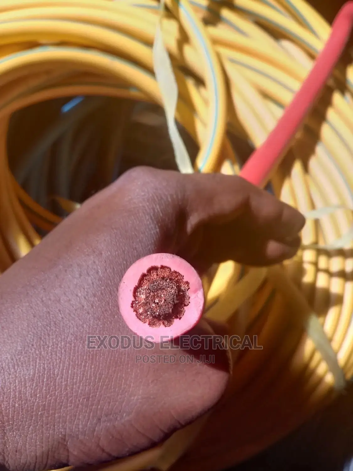 Flexible Wire 95mm Red Colour
