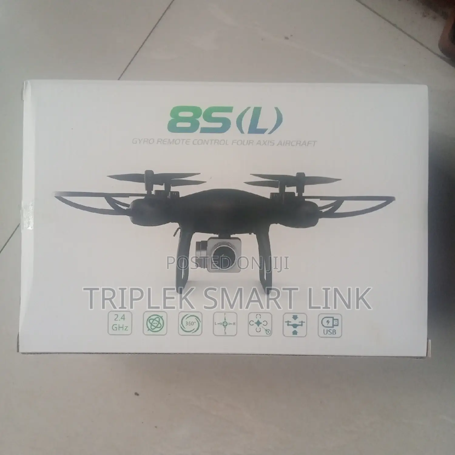 2023 New Camera Quadcopter Drone 8S(L) + 1 Extra Battery