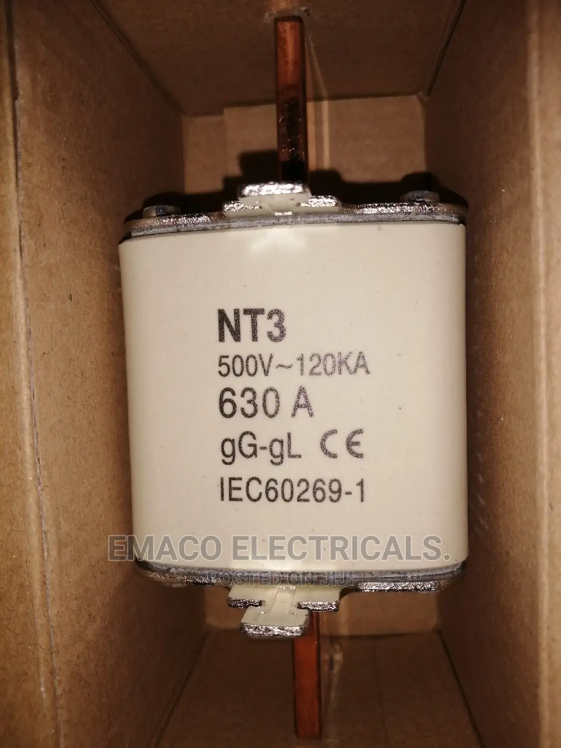 Feeder Copper Fuse NT3 630A