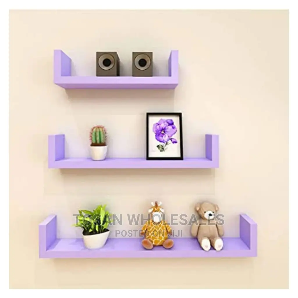 Big U Shape Floating Shelves