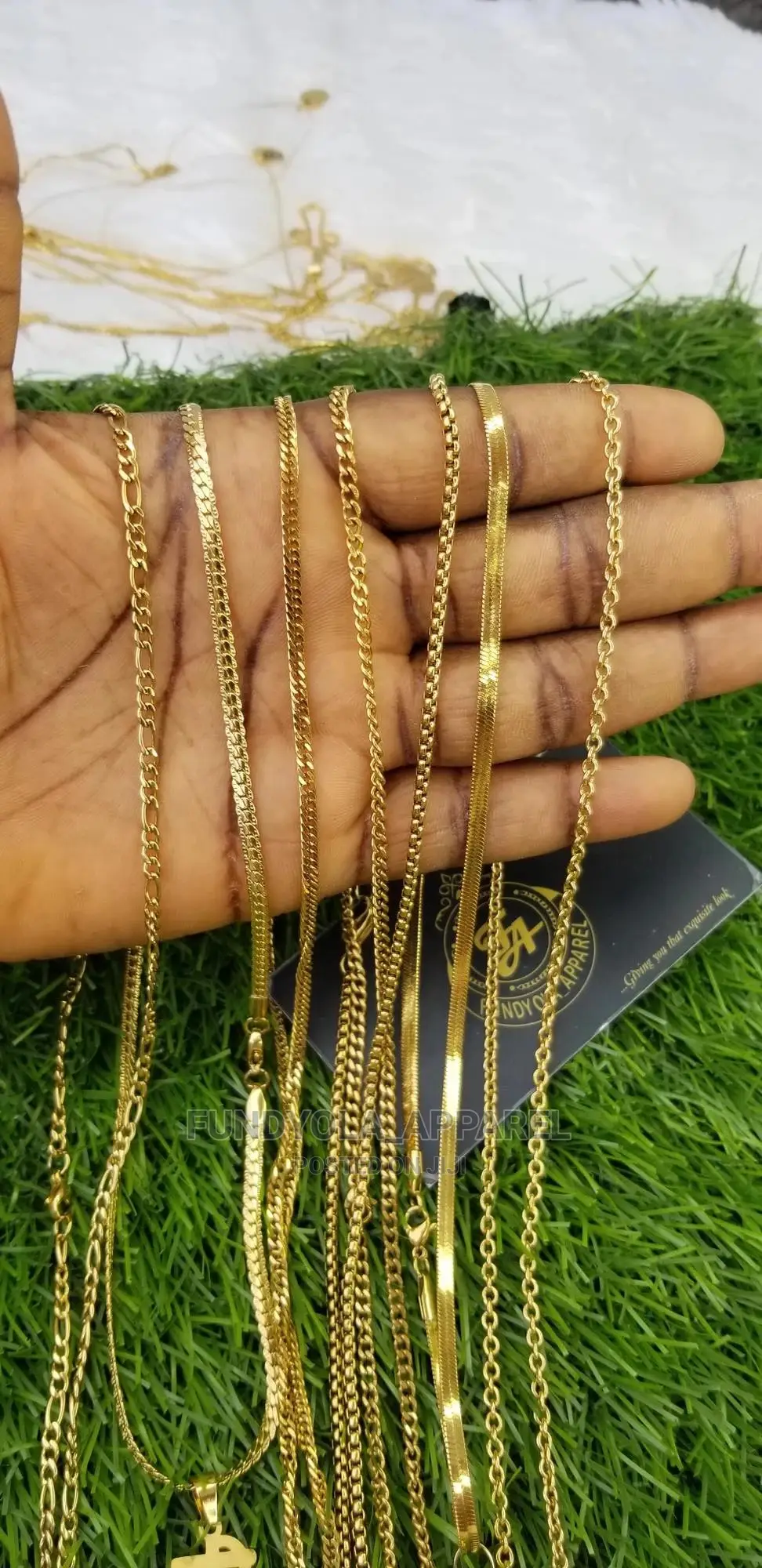 Pure Stainless Steel Chain Necklace