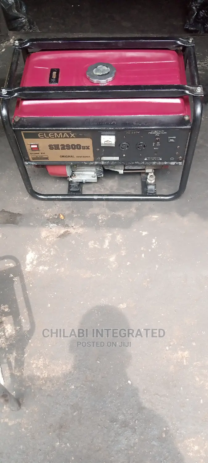 Few Months Old 2.7KVA ELEMAX SH2900 Generator; Not Worked On