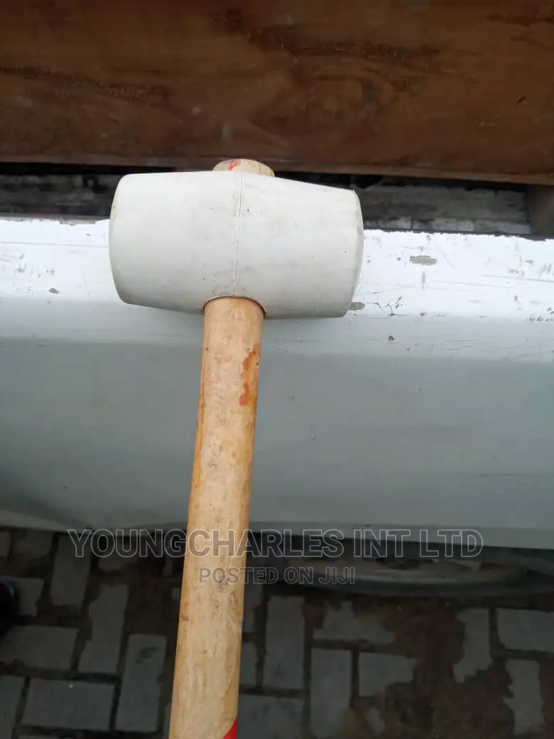2kg White Rubber Hammer(Mallet)