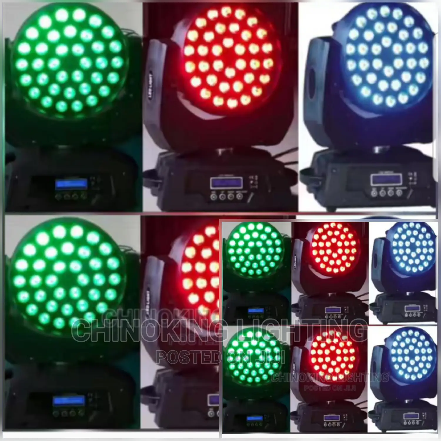 Moving Head Zoom 36w×10 Led Wash Lights