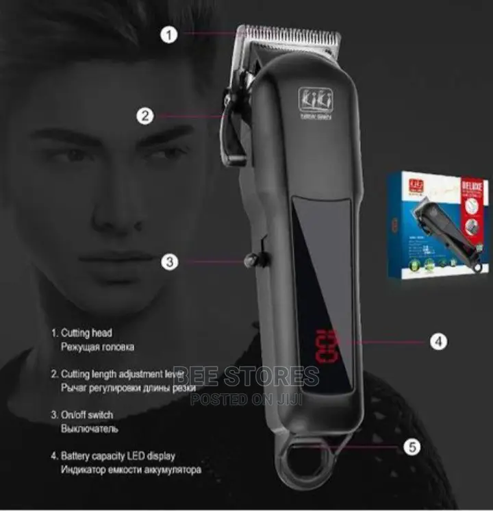 Kiki New Gain Rechargeable Clipper -NG-888B
