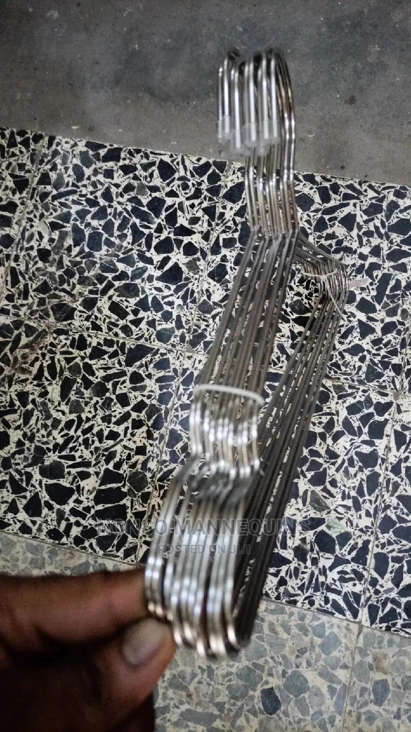 Stainless Steel 10 Pieces Per Bundle Clothes Hangers