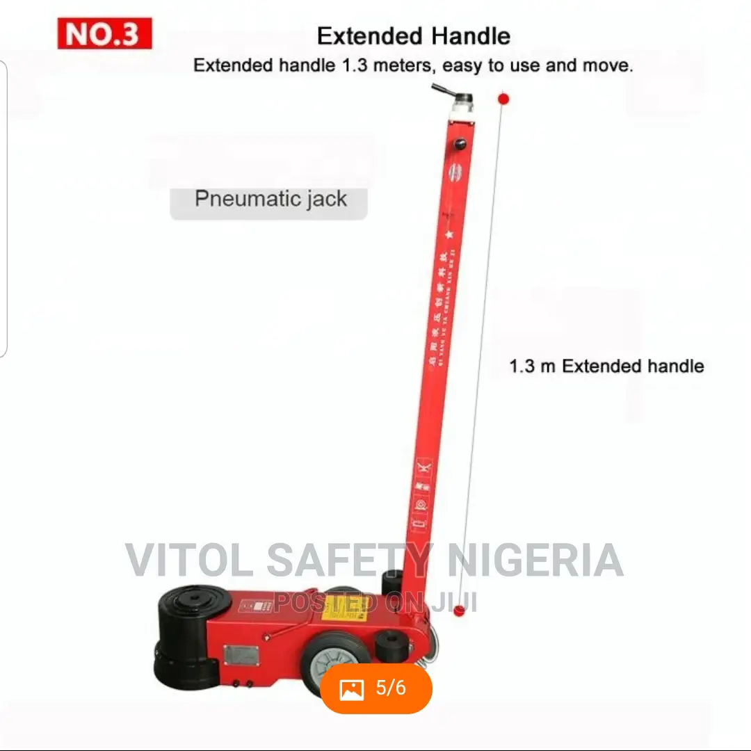 Pneumatic Hydraulic Floor Jack 60tons