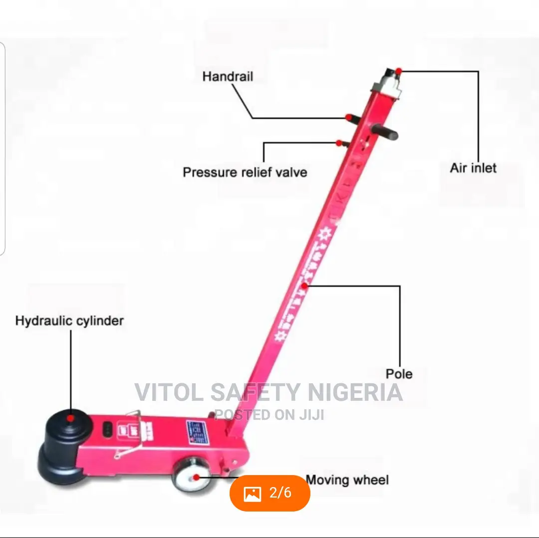 Pneumatic Hydraulic Floor Jack 60tons