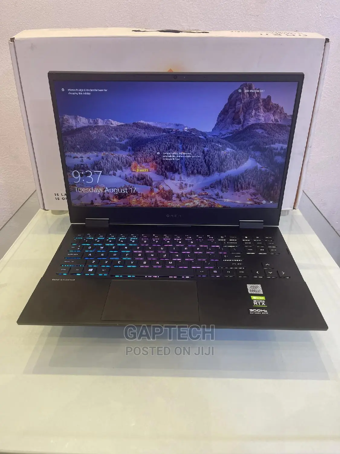 New Laptop HP Omen 15 32GB Intel Core I7 SSD 512GB