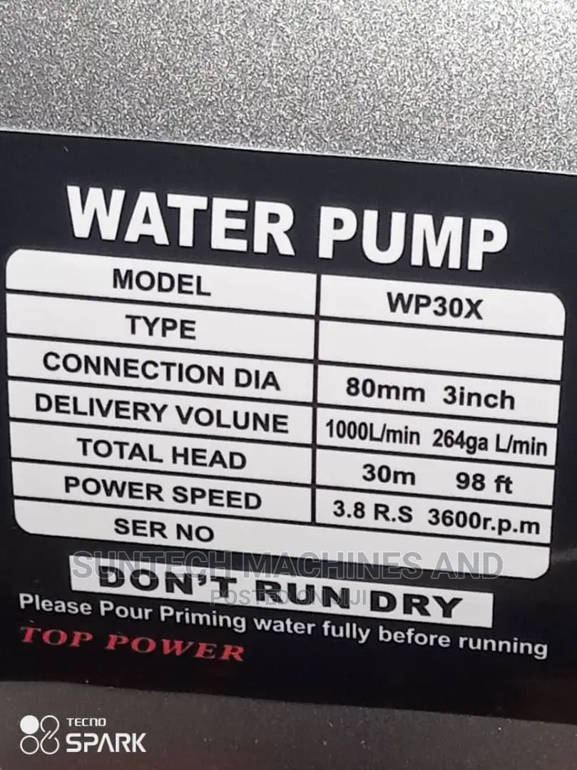 Petrol Water Pump 3 and 2 Inches Wholesales