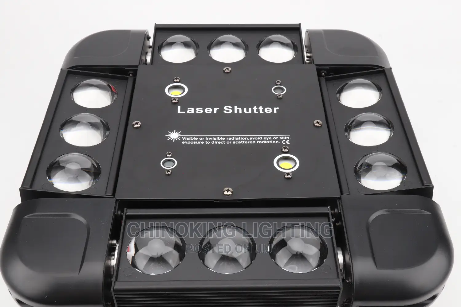 Moving Head 12pcs RGBW 4 in 1 With Laser System