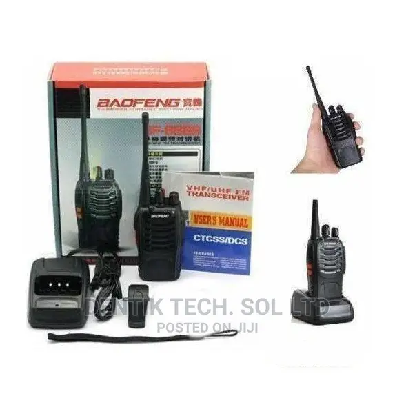 Bf-888s Two Way Radio Walkie Talkie - 10 Pieces.
