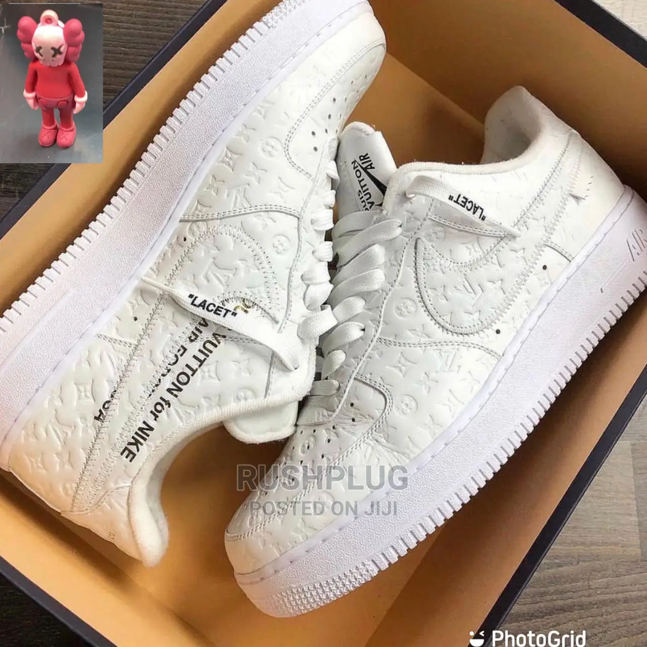 Louis Vuitton X Nike Air-force 1 “Virgil Abloh” Sneakers