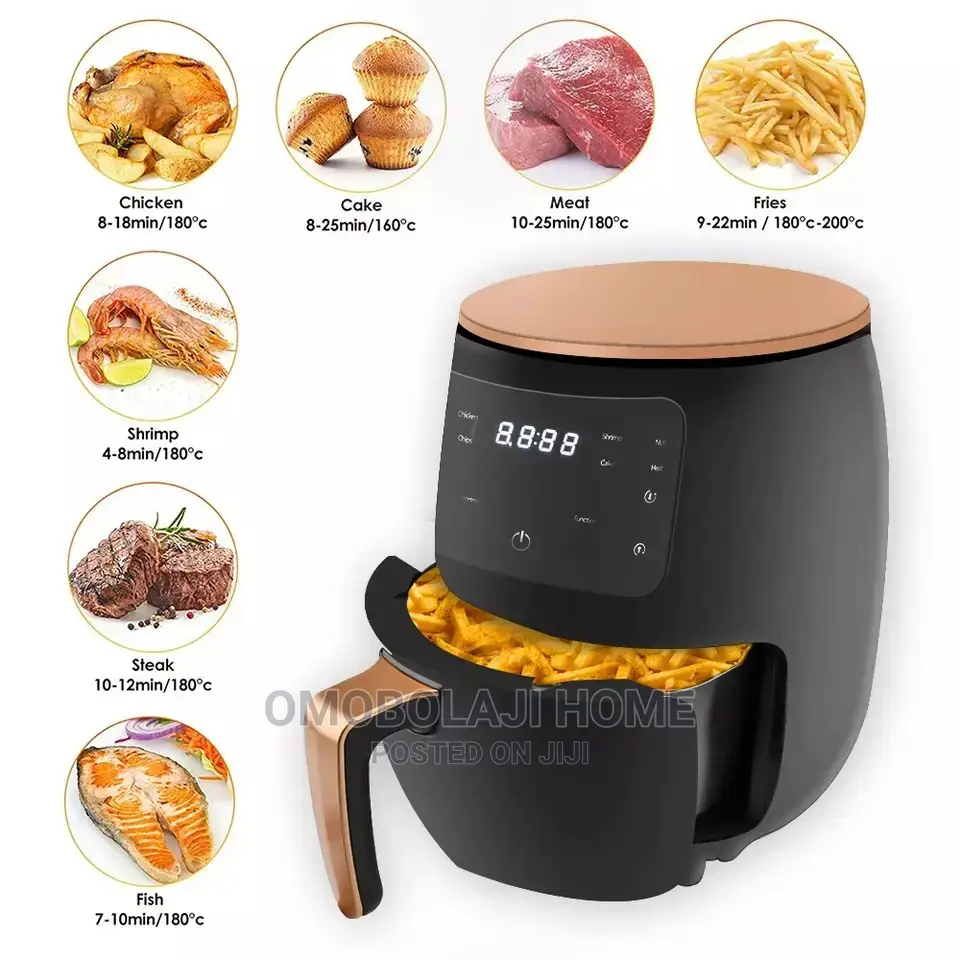 6 Liters Silver Crest Air Fryer