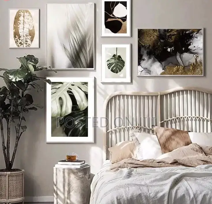 Gold Leaf Wall Art