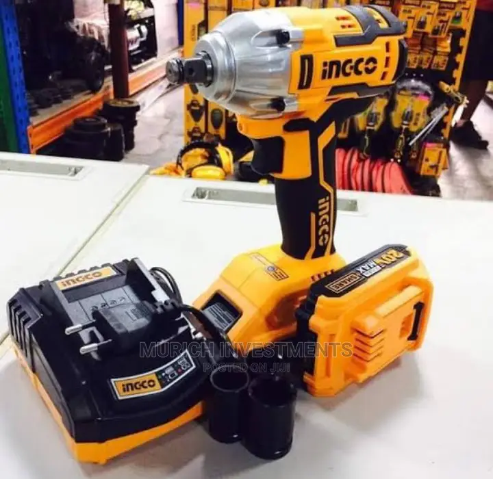 20volt Cordless Impact Wrench 1/2 Torque :300nm