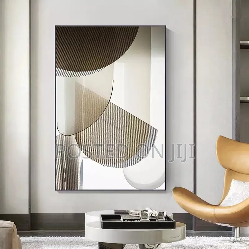 Geometric Abstract Canvas