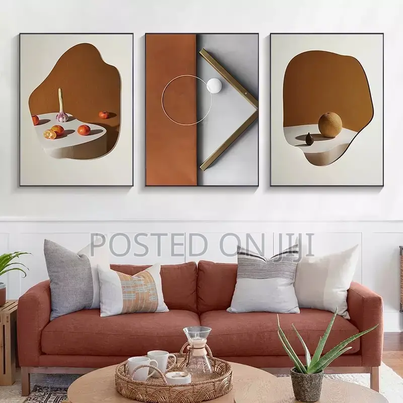 Geometric Abstract Canvas