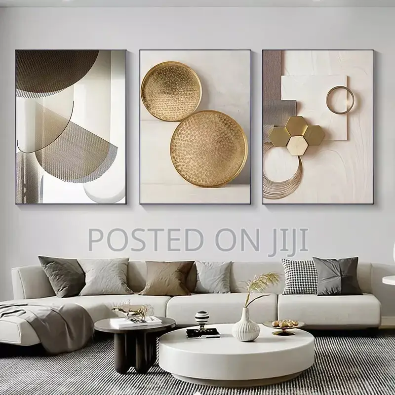 Geometric Abstract Canvas