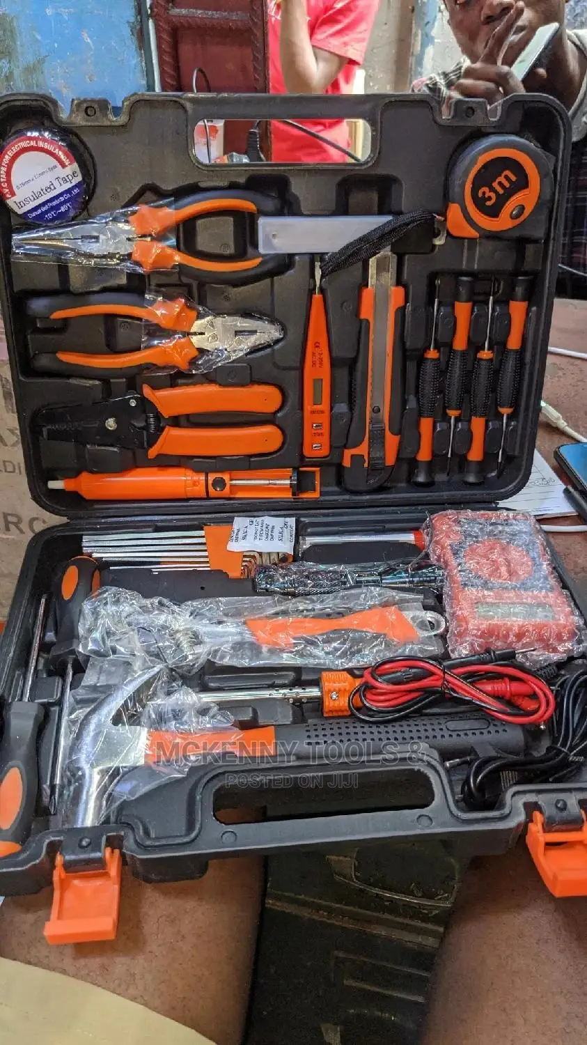 Electrical Tools Box for Home Repairing Tools Kit