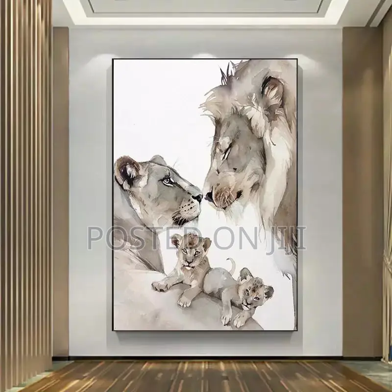 Lion Love Theme Wall Decor