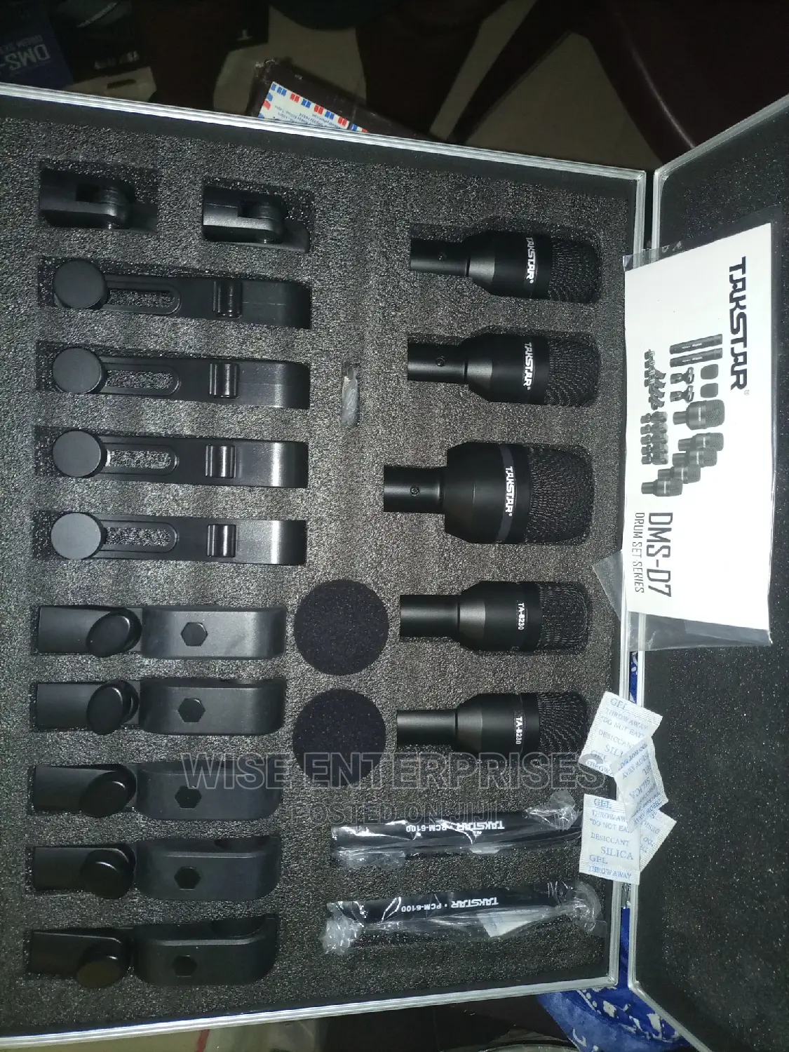 Takstar Professional Drum SET Wired MICROPHONE