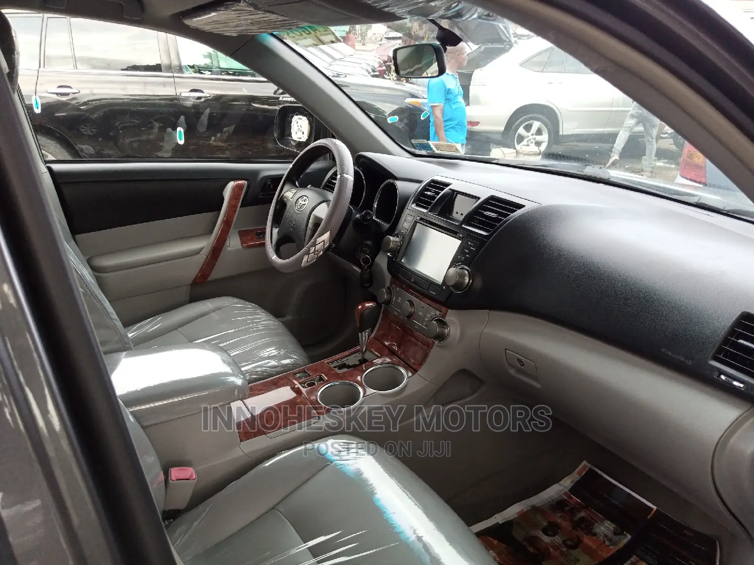 Toyota Highlander Sport 2008 Gray