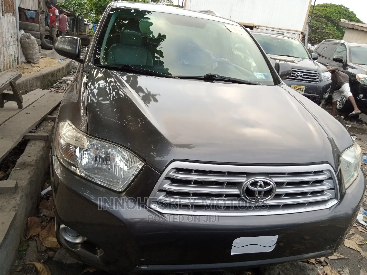 Toyota Highlander Sport 2008 Gray