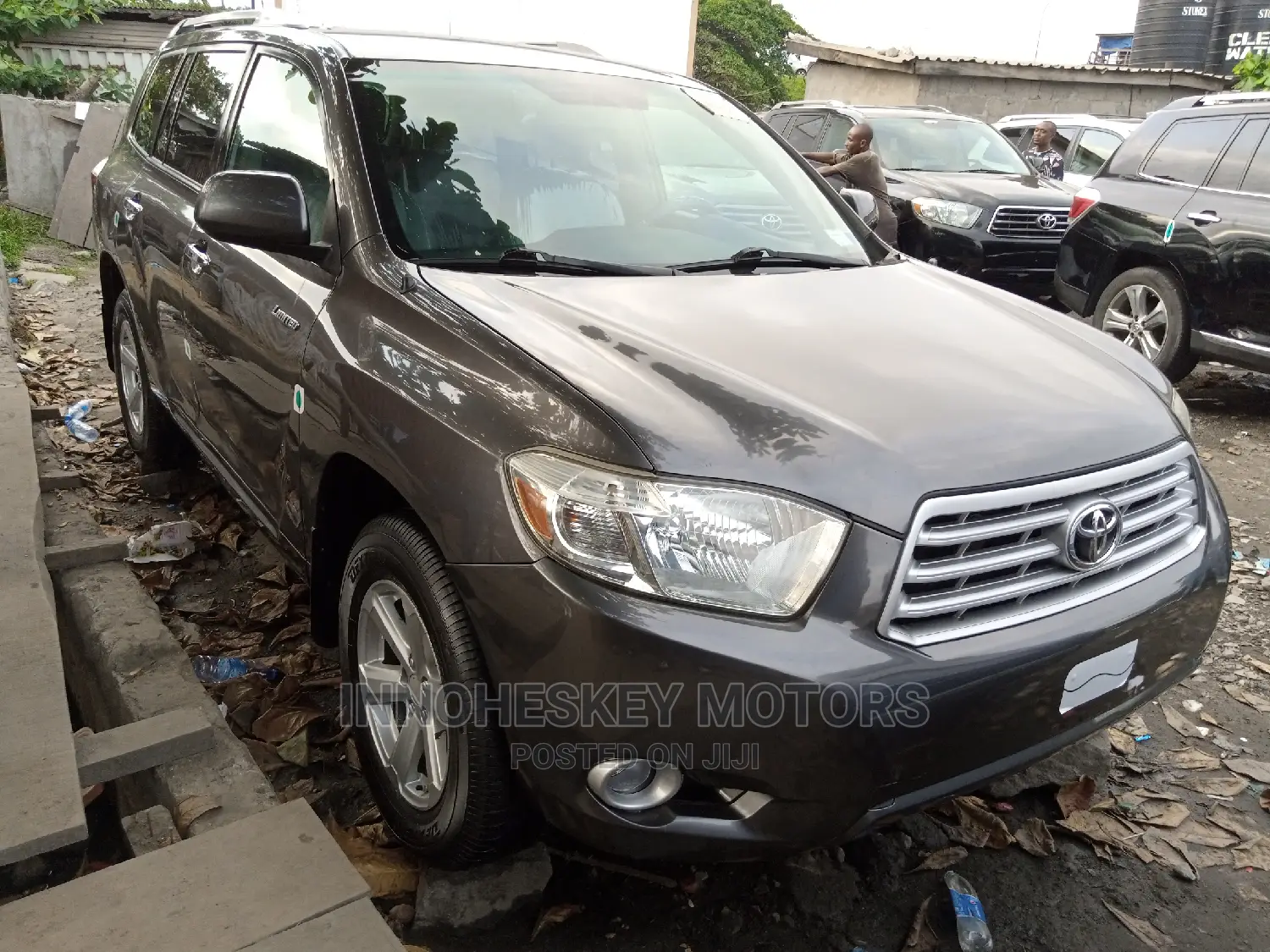 Toyota Highlander Sport 2008 Gray
