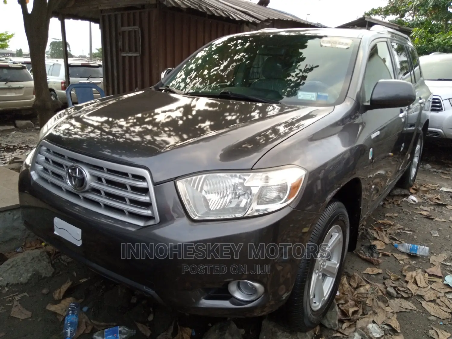 Toyota Highlander Sport 2008 Gray