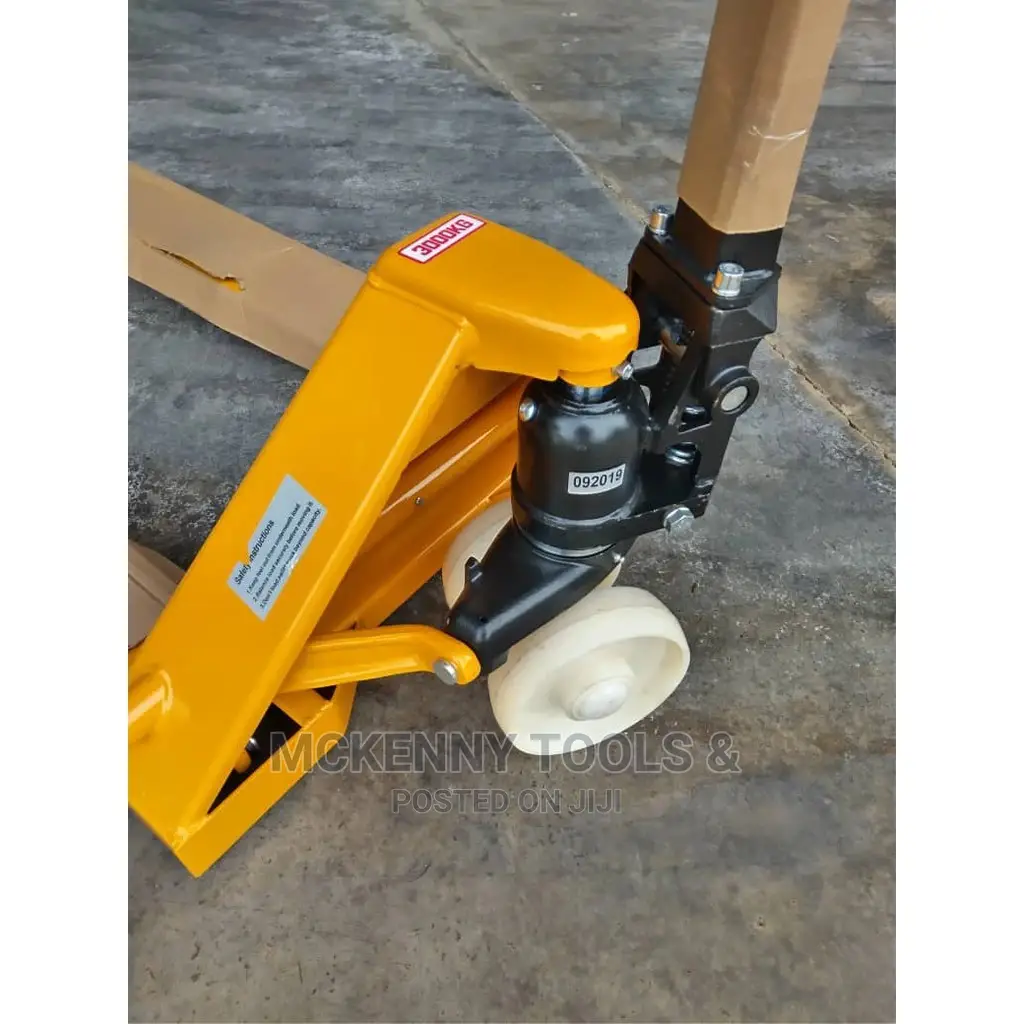 3 Ton Manual Hydraulic Pallet Truck, Hand-Pushed Trailer