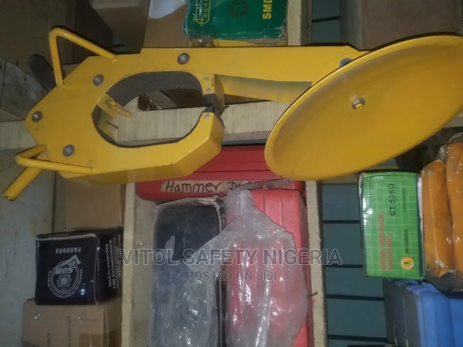 Heavy Duty Car Tyre Wheel Lock