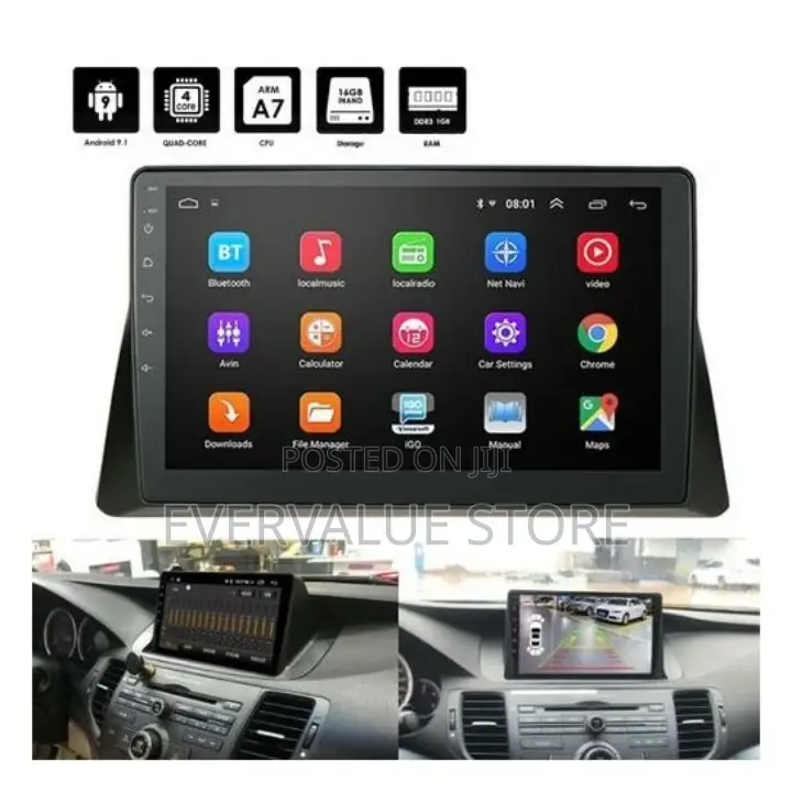 Honda Accord 2008-2012 Android Player + Reverse Camera