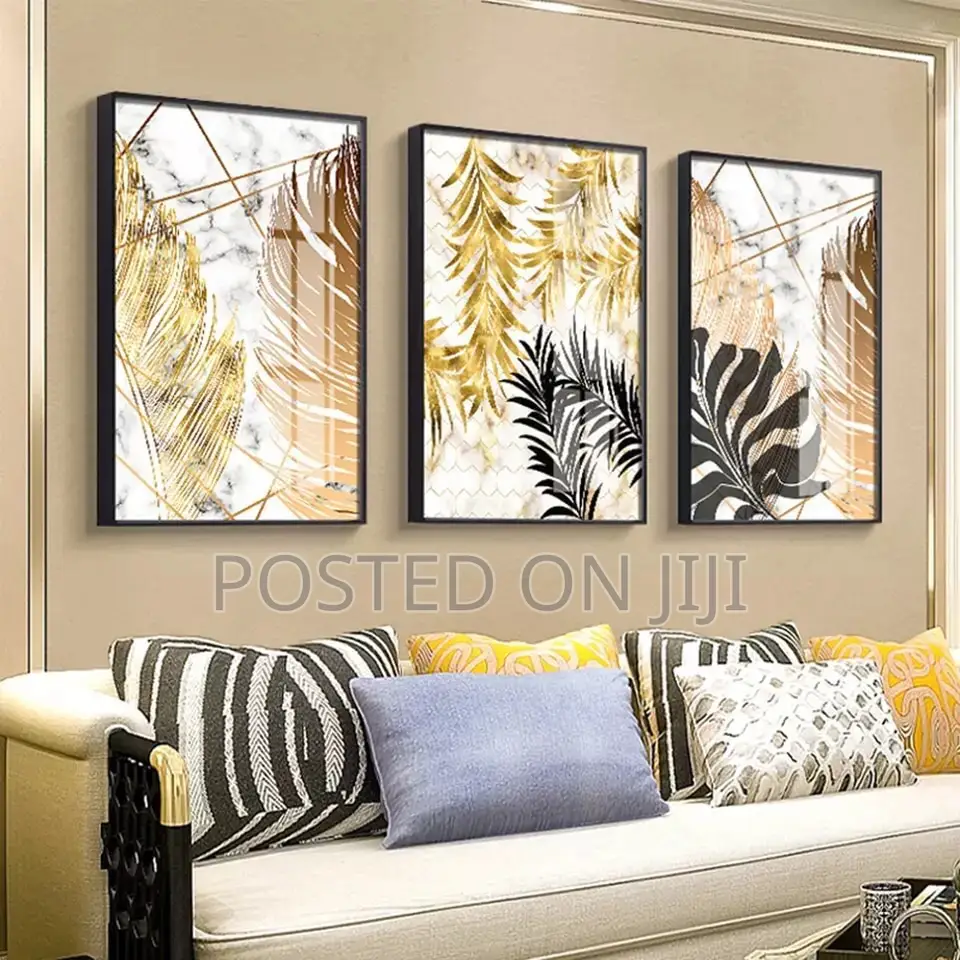Golden Leaf Canvas Printing