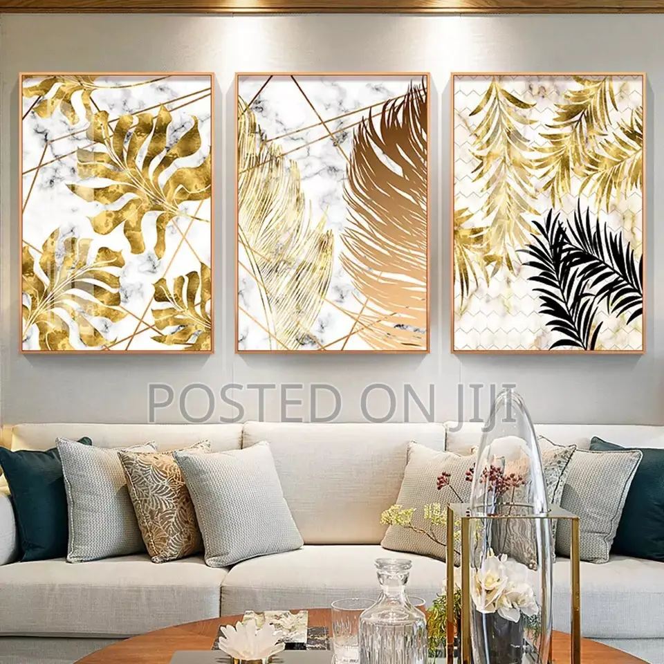Golden Leaf Canvas Printing