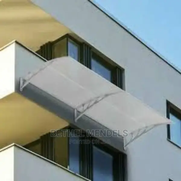 2 ( 1.2m * 1.2m ) Curved Polycarbonate Patio Cover.