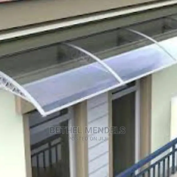 2 ( 1m * 1.2m ) Curved Acrylic Canopy for Patio in Ikeja.
