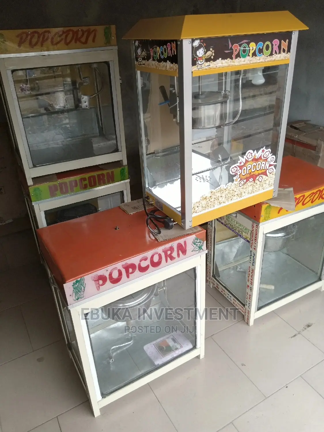 New Popcorn Machine