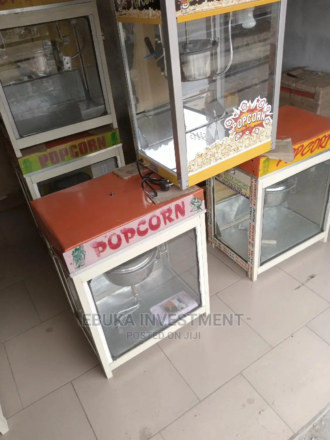 New Popcorn Machine