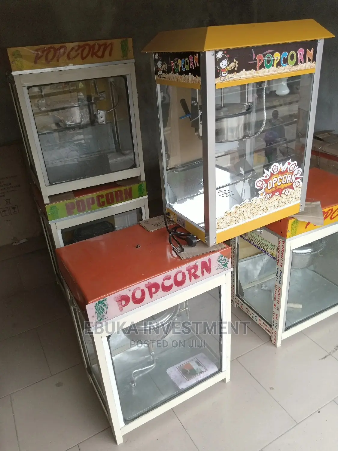 New Popcorn Machine